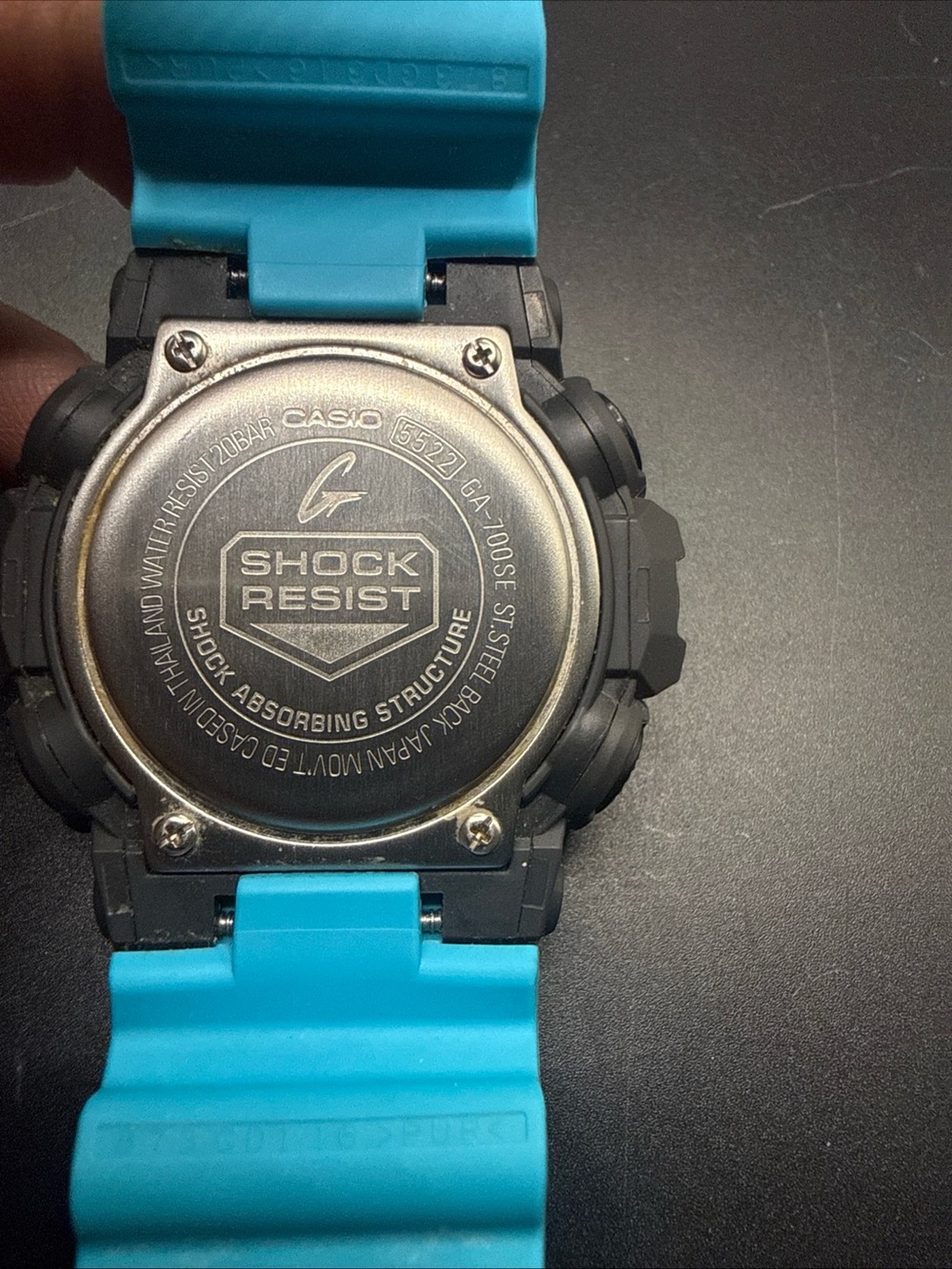 Casio G-Shock watch, specifically a GA-700SE model 5522 - Picture 4 of 8